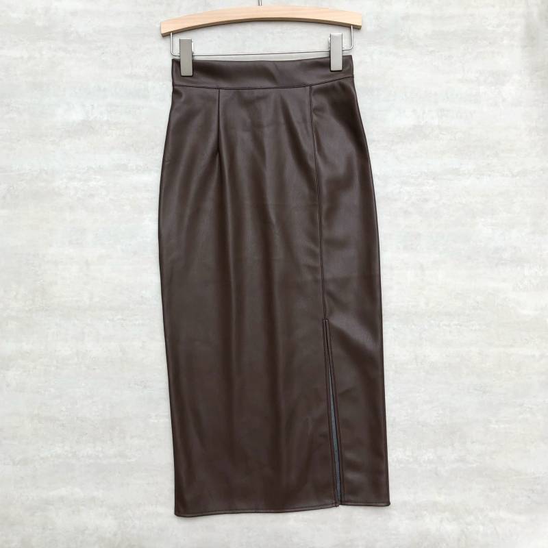 PU Leather Skirt 5