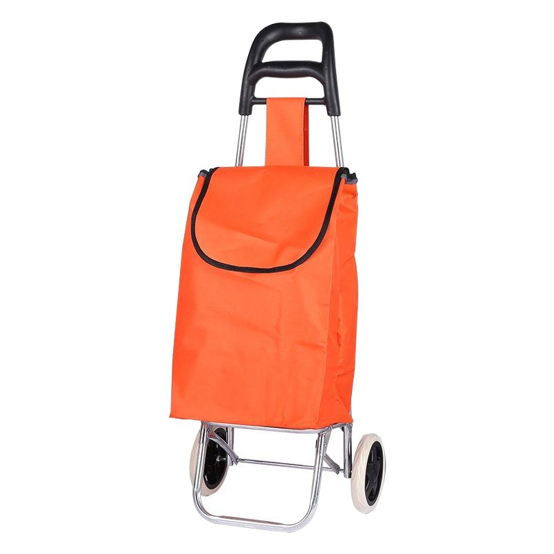 Manufacturer Printed and Wholesale Grocery Shopping Trolley Portable Supermarket Shopping Cart Grocery Shopping Climbing Stairs Folding Trolley