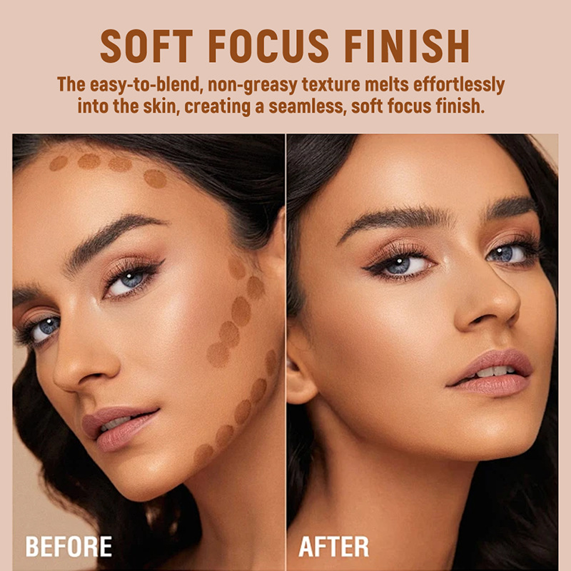 Líquido transfronterizo matte reparador de barras de mejora de brillo facial brillante blush natural sombra de nariz líquido reparador de color