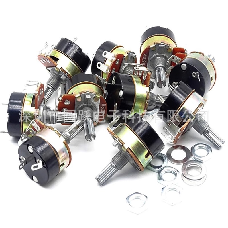WH138-1 B 5K/10K/20K /50K/100K スイッチ付きポテンショメータ調整可能な抵抗速度レギュレータ|undefined