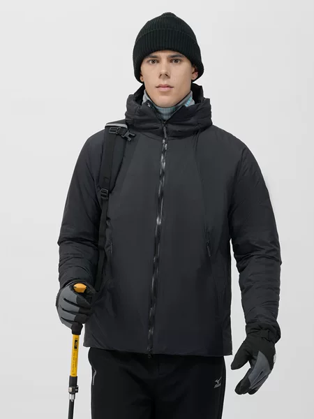 Men's cotton jacket, new autumn and winter model, made of composite fabric, windproof, waterproof, cold-resistant, warm, couple's style, customizable