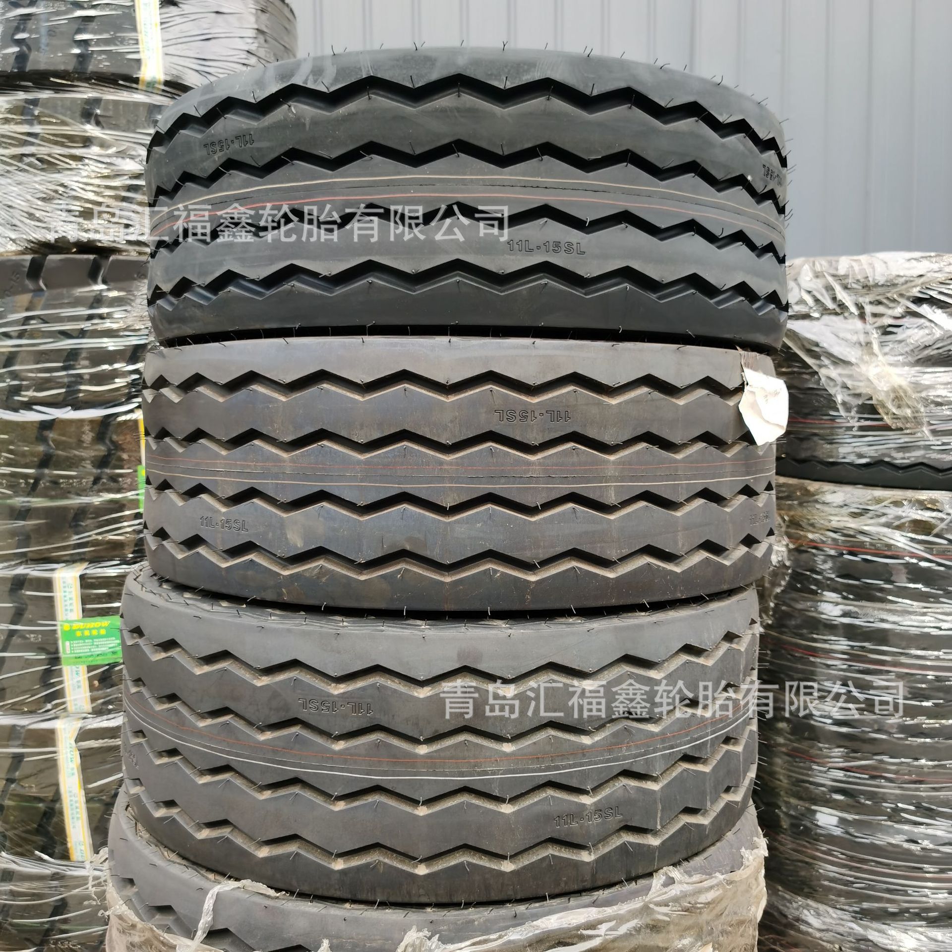 现货工程机械轮胎11L-15  11L-16 F-3工程花纹俩头忙轮胎支持出口