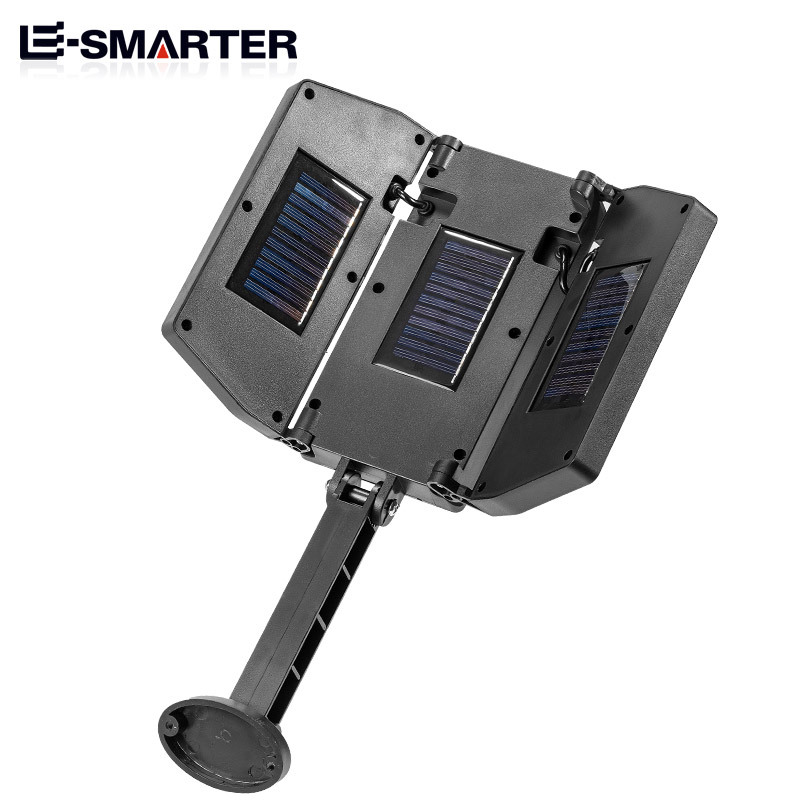 Transfronteriza nueva lámpara de calle solar Patio de inducción lámpara de pared inteligente con control remoto lámpara de pared al aire libre lámpara de parada