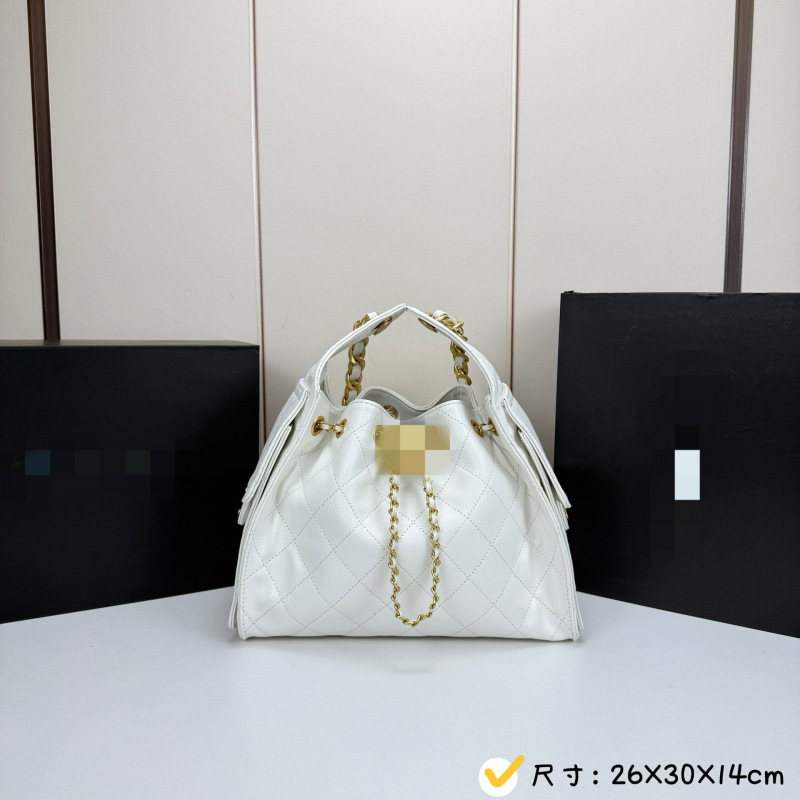 2025夏季新款菱格真皮单肩腋下包小众设计大容量购物袋简约手提包|undefined