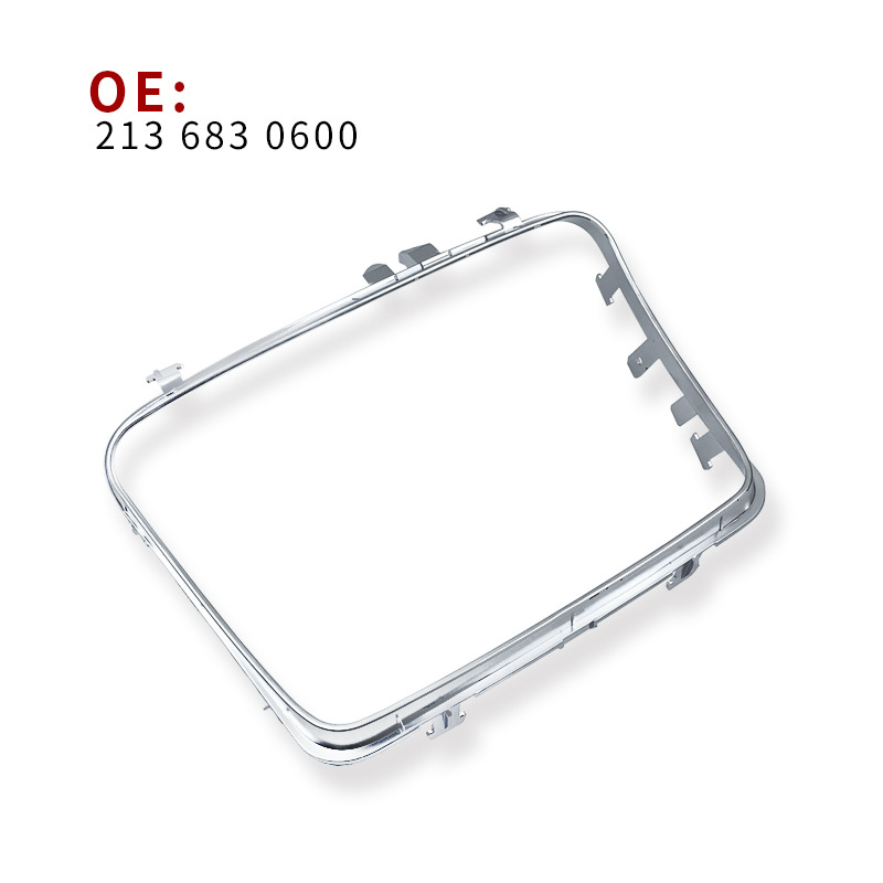 2136830500 Is Suitable for Mercedes-Benz E-Class W213 Central Control Water Cup Holder Trim Strip Bright Strip Electroplated Frame Decorative Strip