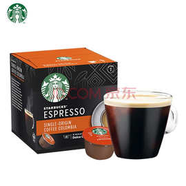 星-巴克多趣酷思胶囊咖啡12粒意式浓缩美式黑咖啡