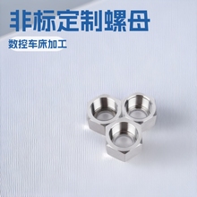 非標304/316螺母螺栓螺帽法蘭六角螺母台階螺母手擰滾花t型螺母