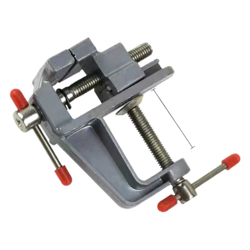 Трансграничные мини-настольные тиски из алюминиевого сплава Маленькие тиски Маленькие плоские плоскогубцы