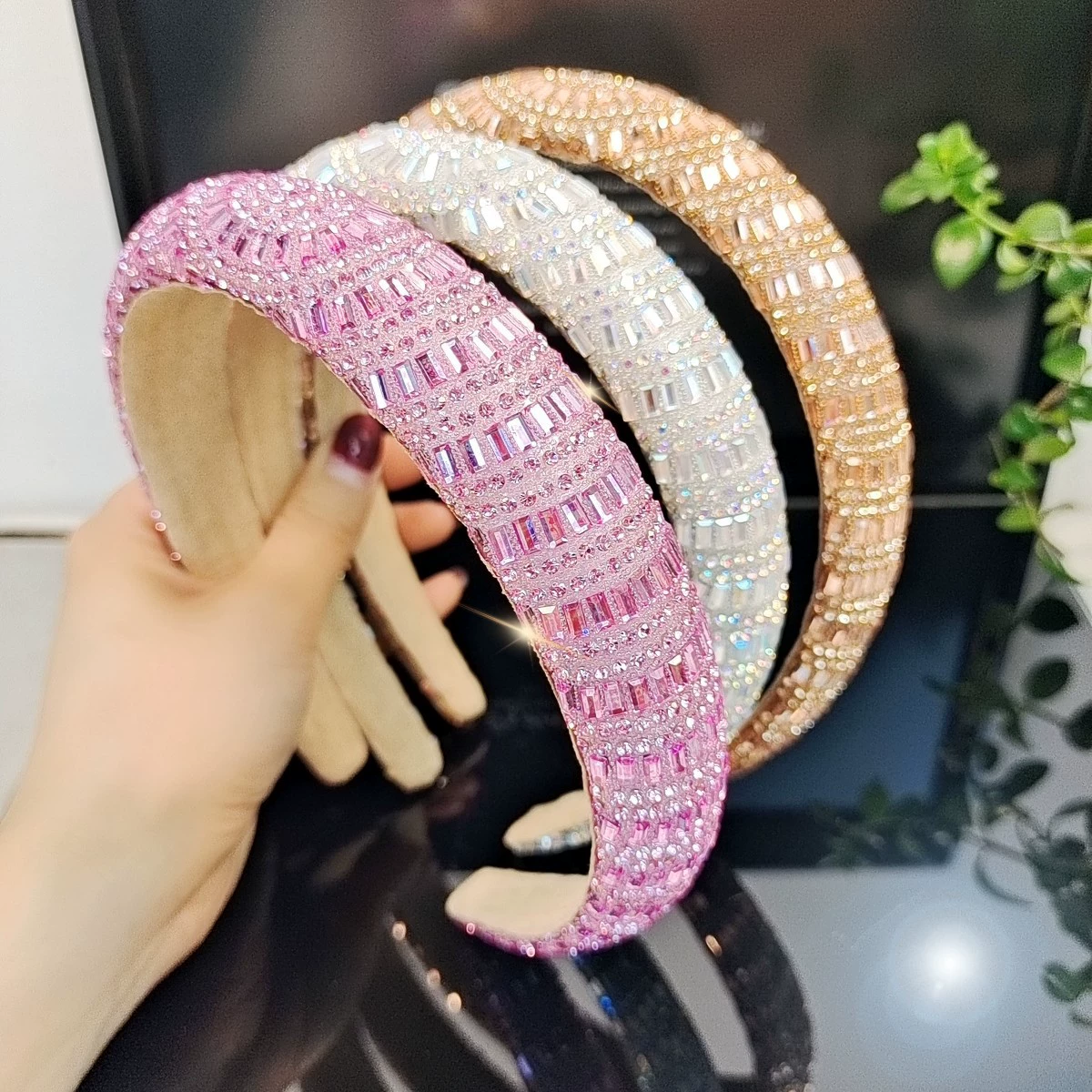 Головной обод Sponge, аксессуар для волос, корейский стиль, Южная Корея, (Физические параметры)