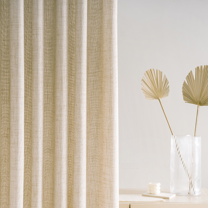 린넨 색 대마 원사