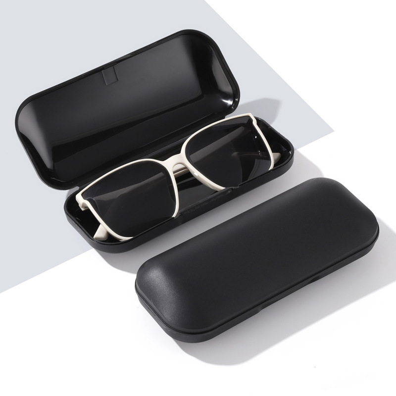Plastic Glasses Case Frosted Pp Plastic Black Anti-Pressure and Anti-Fall Sunglasses Frame Glasses Packaging Storage Box