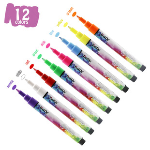 Exquisite gift pen fluorescent pen liquid chalk blackboard pen paint pen color liquid chalk factory direct sales