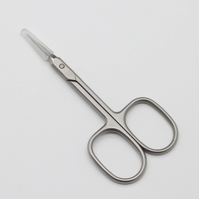 Nuevo frente ruso tijeras de piel muerta tratamiento cutícula uñas de acero inoxidable peeling tijeras herramientas de uñas al por mayor