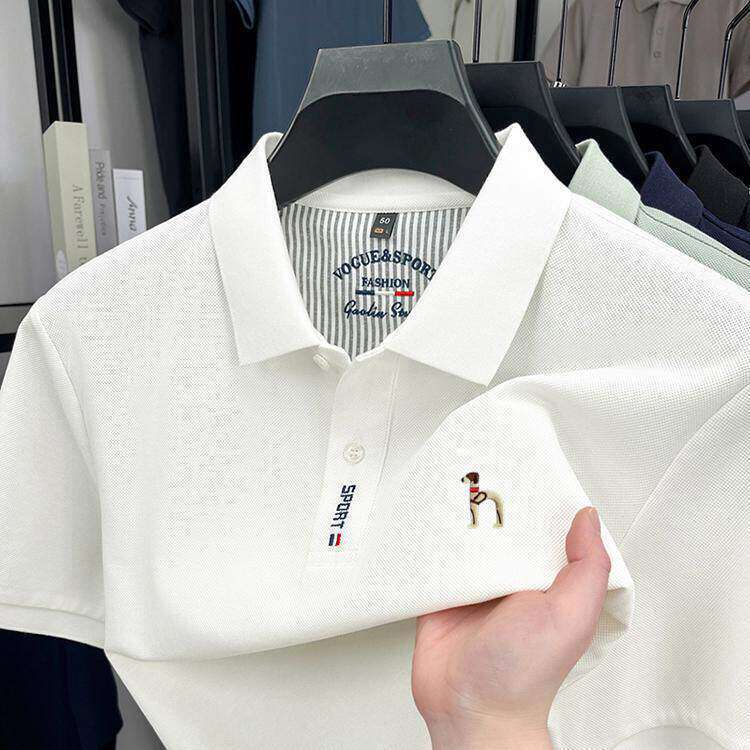 Outlet Clearance: Summer Short-Sleeve Polo Shirt for Men, 100% Pure Cotton, Business Casual Men's Top Outlet Clearance: Summer Short-Sleeve Polo Shirt for Men, 100% Pure Cotton, Business Casual Men's Top