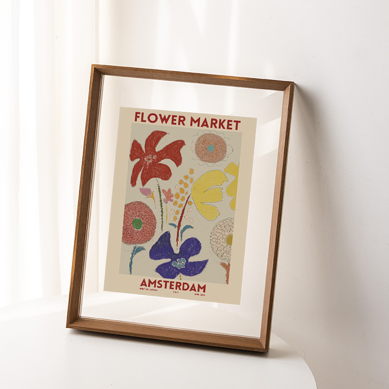 Acrylic Photo Frame Double-Sided Transparent A4 Table Mounting Display Leaf Embossed Specimen Frame Photo A3 Wall Hanging Picture Frame