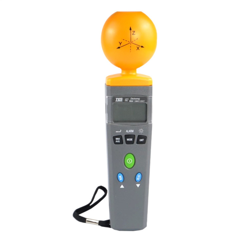 泰仕TES-92交流高频辐射电场测试仪辐射测量仪专业电磁波强度检测