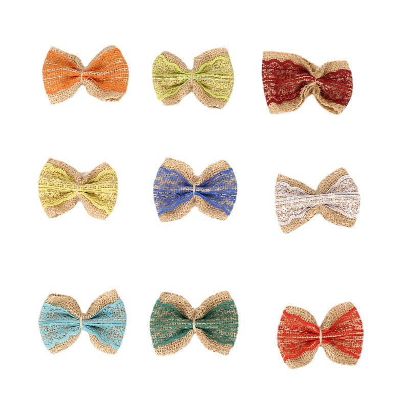 Mattule Bow Handmade DIY Maispot Supplementary Materials Decoration Flower Double-layer Exquisite Lace Wedding Clothing Shoemon and Hat Accessories