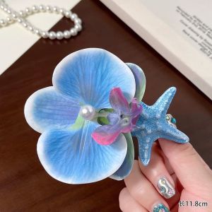 푸른 불가사리 호접란