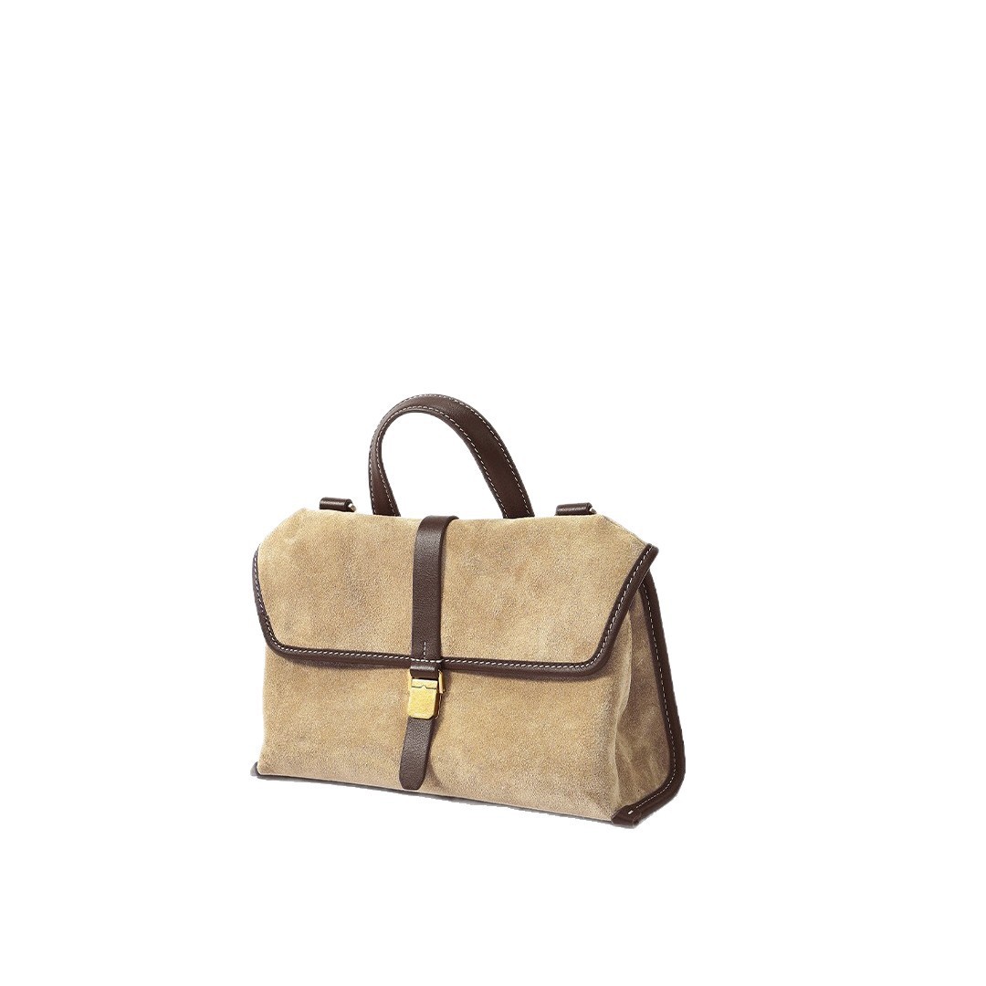 Mini Suede Shoulder Bag For Women Stylish Commuter Messenger_voghion.com