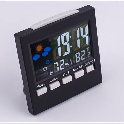 Multi -function perpetual clock alarm clock LED belt backlight…