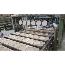 桶装泡面封口机自动料包投放灌装碗面封盖机智能检测+自动剔除