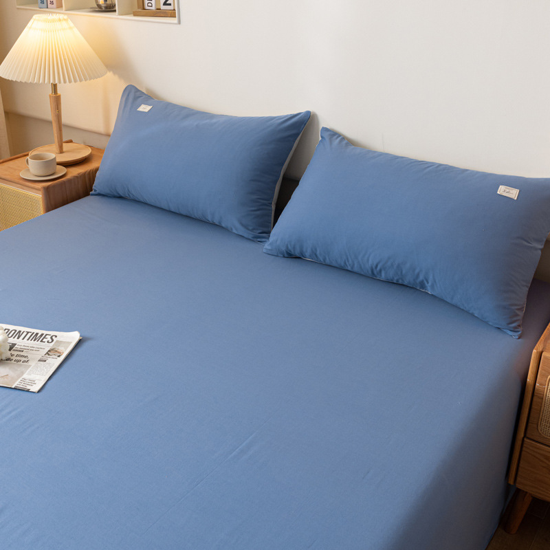 Un par de cubierta de almohada de algodón sin aire impreso 48 * 74cm cubierta de almohada de algodón casera de una sola persona cubierta de almohada interior