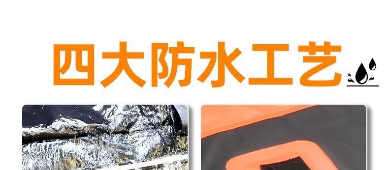 Waterproof car luggage bag, wear-resistant storage luggage box, car luggage rack, roof-mounted SUV large-capacity rainproof plastic