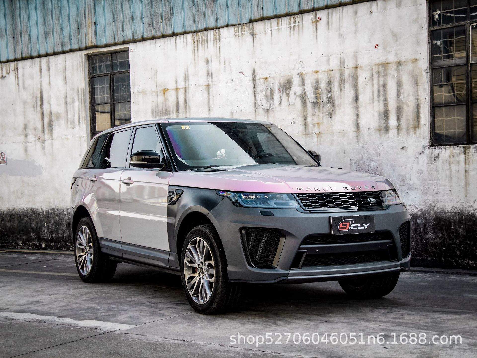 Suitable for 15-17 Land Rover Range Rover Sport Models Modified to 18-22 Svr Old-To-New Front Bumper Surround Kit