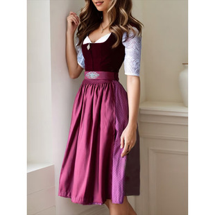 2025 Amazon Independent Station Popular German Munich Elegant Oktoberfest Beer Skirt