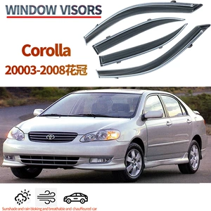 Toyota Corolla CORLOLLA2003-2008 üçün yağışlıq, pəncərə yağış qoruyucusu