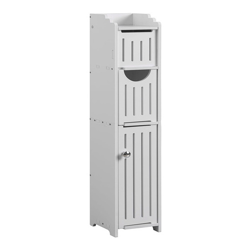 Bathroom gap storage cabinet, floor-mounted toilet side cabinet, multi-layer storage cabinet, large capacity storage rack