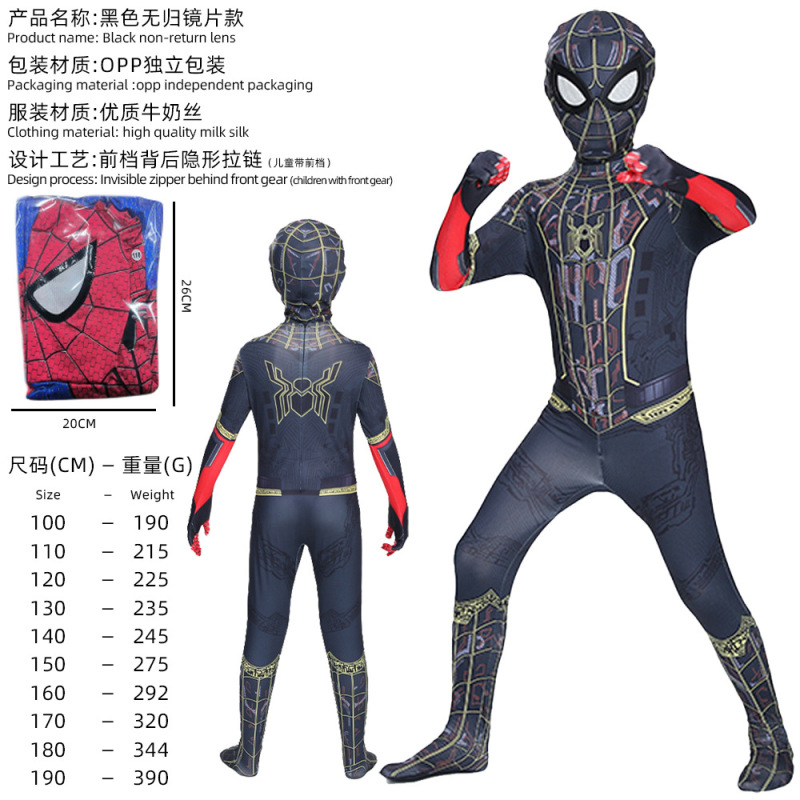 ハロウィンスパイダーマンボディスーツマイルズボディスーツスーツ遠征服大人グウェン子供衣装|undefined