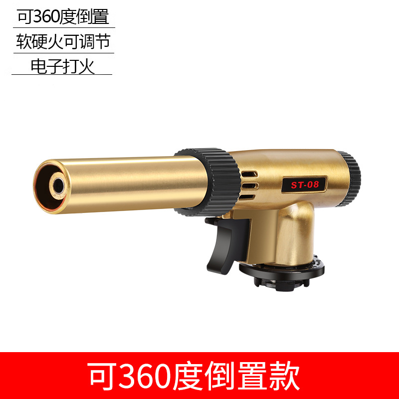 Pistola de metal, artefacto para quemar cabello, pistola para rociar aire tipo tarjeta de pelo de cerdo, encendedor de barbacoa de soldadura, boquilla para hornear, hogar image 9