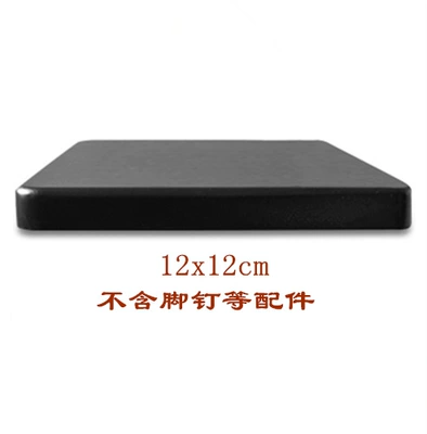 Floor-Standing Speaker Subwoofer Base Audio Shock-Absorbing Shock-Proof Pad Shock-Absorbing Tray Shelf Bookshelf Bracket Tripod (Electric car big tripod) - 12x12cm-each-optional-foot-nail-spacers