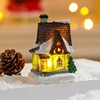 Resin, house, Christmas jewelry, children's decorations, Birthday gift