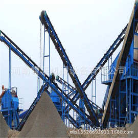 厂家直供日产500吨砂石骨料生产线 鹅卵石花岗岩石头制沙设备