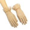 Summer gloves, thin set, lace non-slip breathable autumn sun protection cream, UF-protection, wholesale