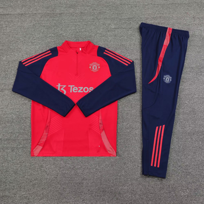 Jugadores fanáticos trajes de entrenamiento de mangas largas Real Madrid trajes de adultos Barcelona Arsenal camiseta de medio tracción Manchester City Juve image 43