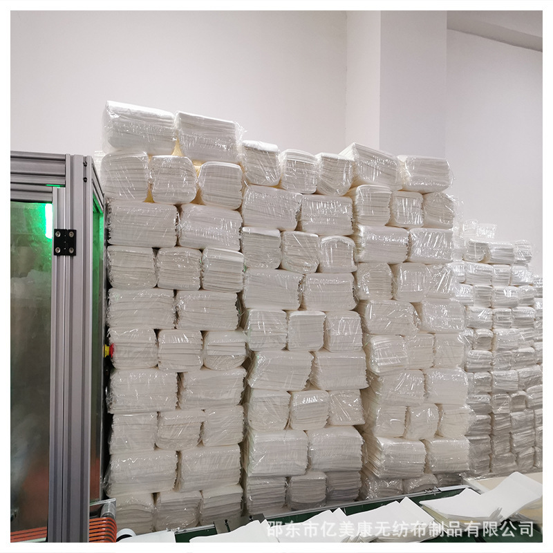 Salon Towel Hotel Disposable Non Woven Towel Bath Towel Individually Packed Bulk Dried Hair Towel for Business Travel