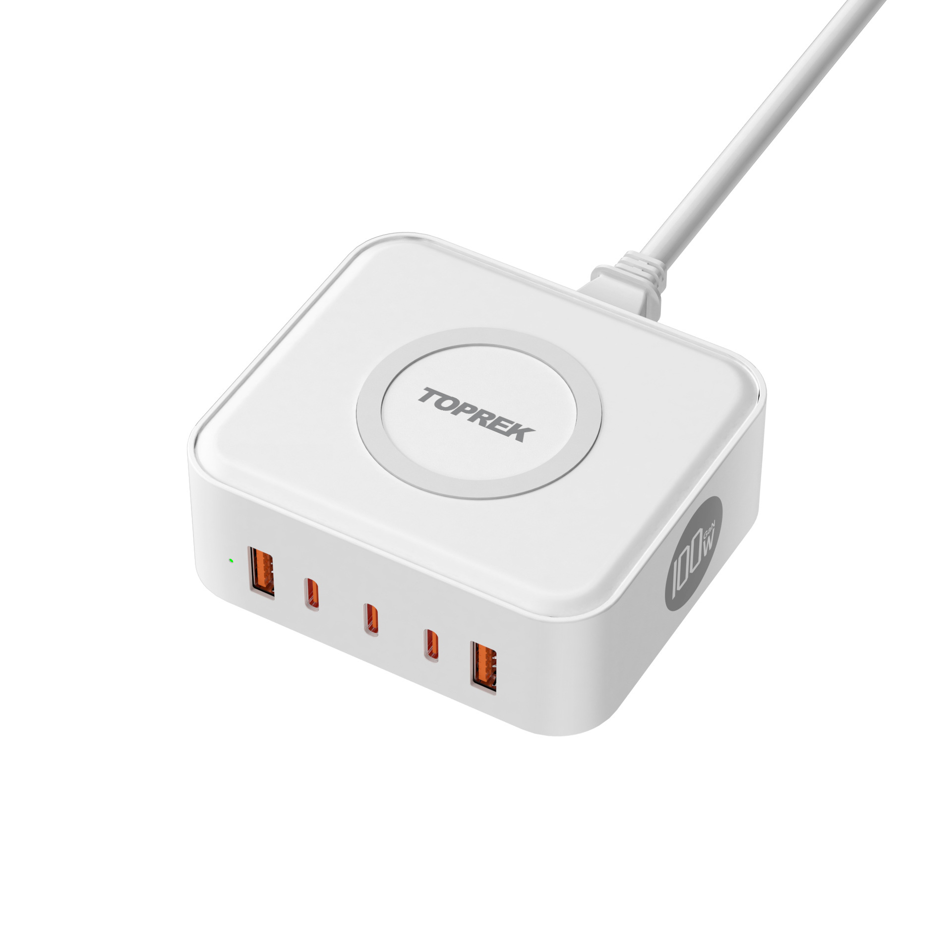 无线充电器PD快充带无线充电100W充电器通用无线充电器