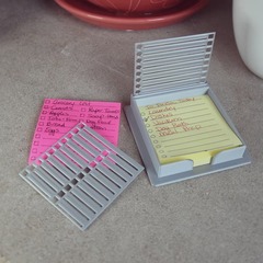 越境Amazon新商品 Post-It Note Template ダブルポストイットテンプレート収納ボックス