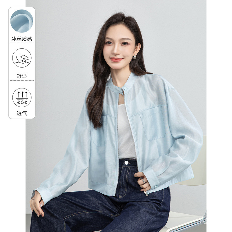 Xingge Tencel Acetate Linen Jacket 2026 Summer New Casual Versatile Lightweight Short Shirt Jacket Loose Fit