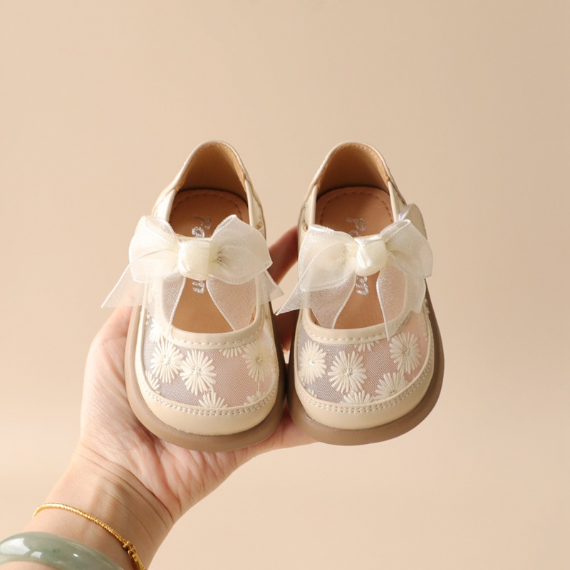 Mesh breathable shoes girl's for early age