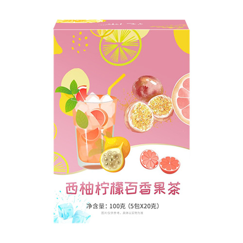 Grapefruit lemon passion fruit rock sugar grapefruit dried lemon passion fruit kumquat dried honey fruit tea dropshipping