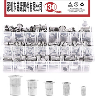 130pcs ���T��ĸ304���P�ƽ�^��ñî��M5��С���^�^��ñ