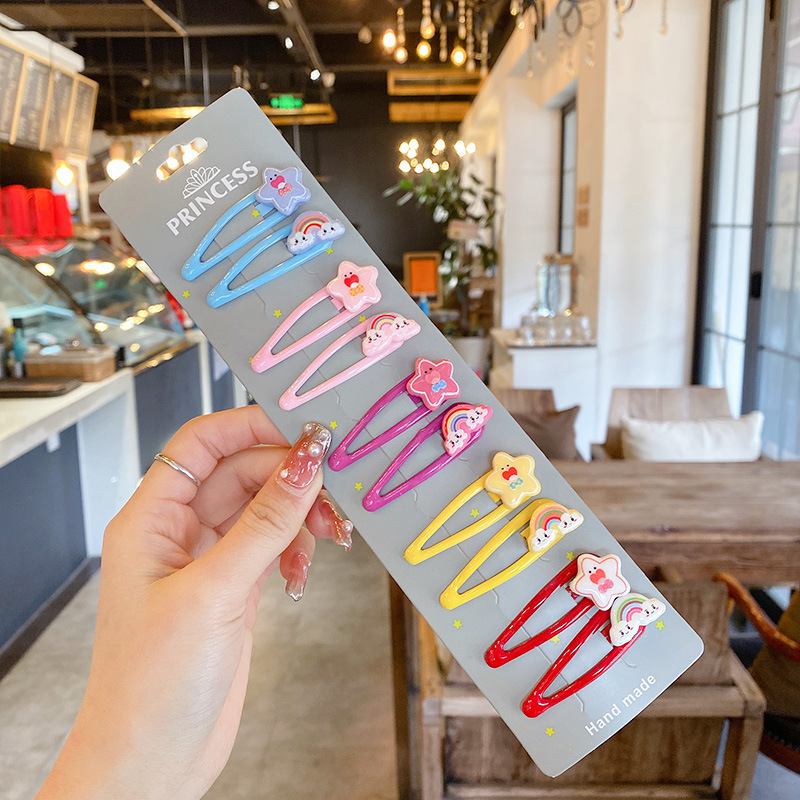 Clip de verano Corea del Sur lindo traje roto horquilla Accesorios para el cabello para niños