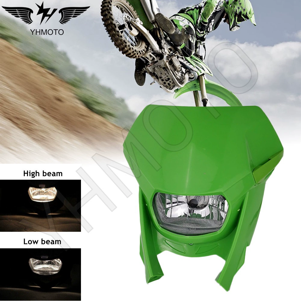 Головные фары для эндуро подходят для Kawasaki KX450F KLX110 KX250 KLX230R KLX150BF