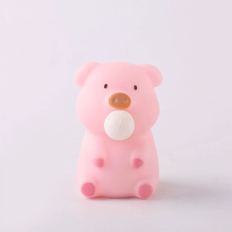 Мультяшная игрушка, слизь, пластиковая кукла, антистресс