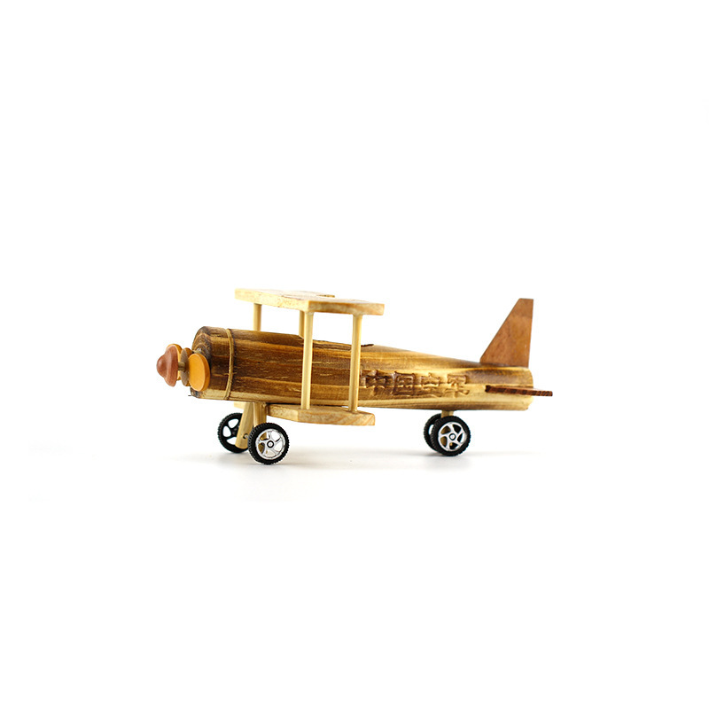 wooden airplane