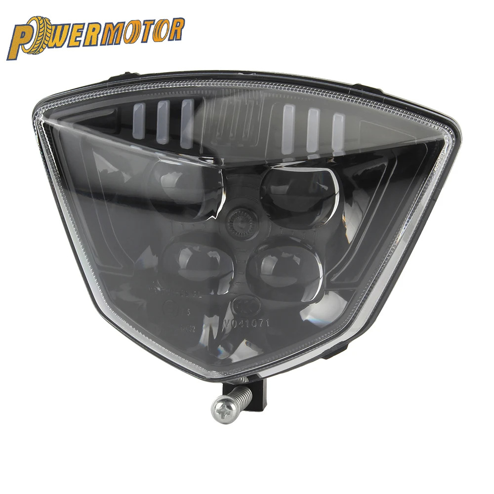 Off-Road Motorcycle Headlight Ec250 300 250F 350F Ex300 450 Motorcycle Led Headlight Wick